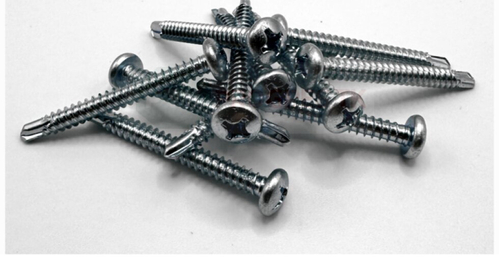 Skrutka TEX 7504N 5,5x100 polgulová samorezná zinok - 200ks