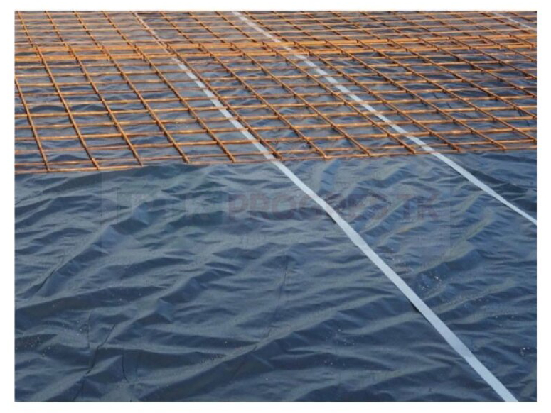 EKOFOL IZ čierna stavebná fólia 4 × 25 m, 0,20 mm, 100 m²