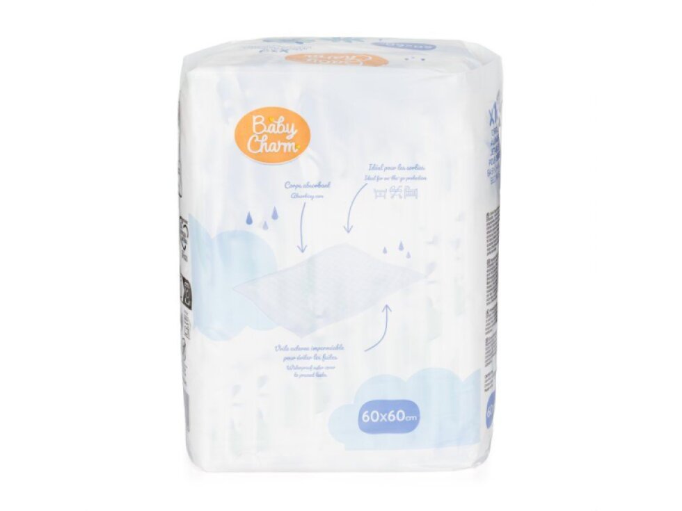 Baby Charm přebalovací podložky 60 x 60, 10 ks