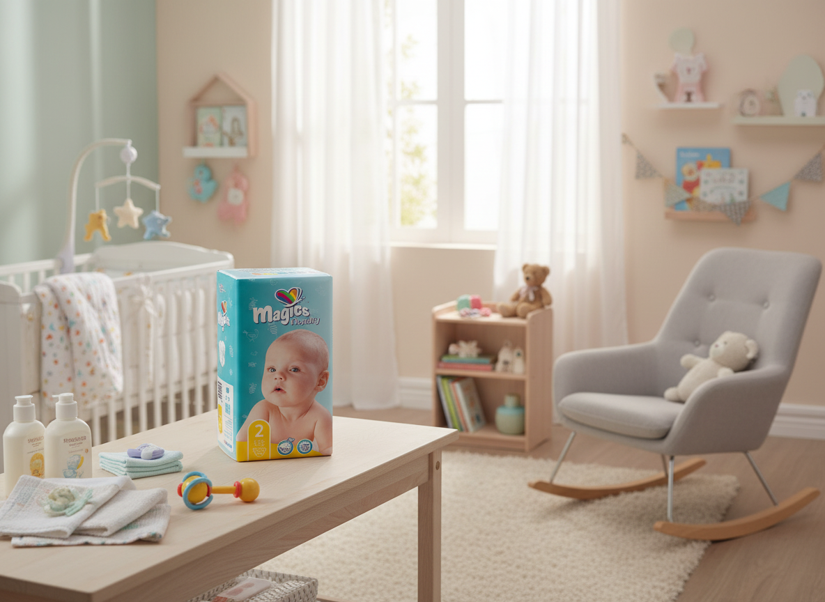 Magics Flexidry Plenky Mini 4-8 kg, 42 ks - Nejtenčí a Ekologické