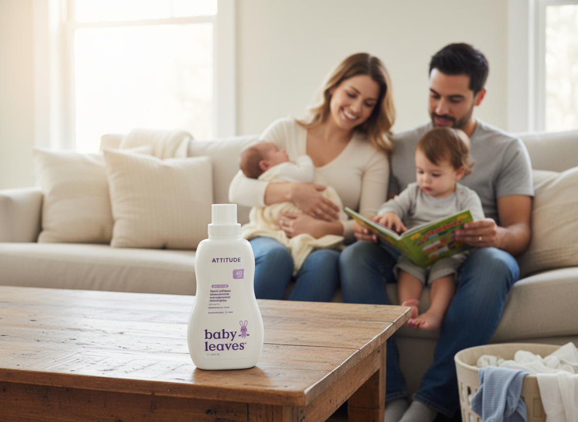 Dětská aviváž ATTITUDE Sweet Lullaby 1000 ml, 40 dávek