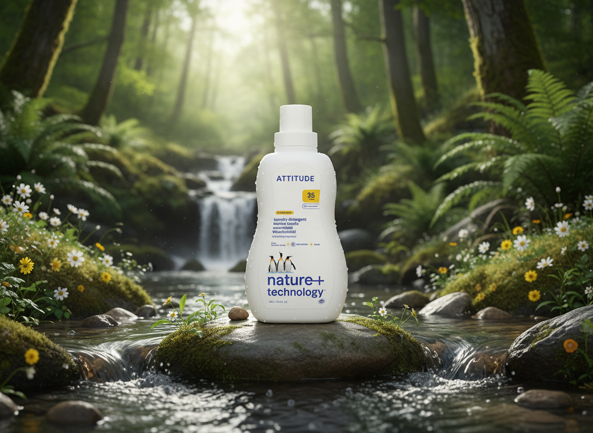 ATTITUDE Prací gel Citronová kůra 1050 ml - Eco a Hypoalergenní