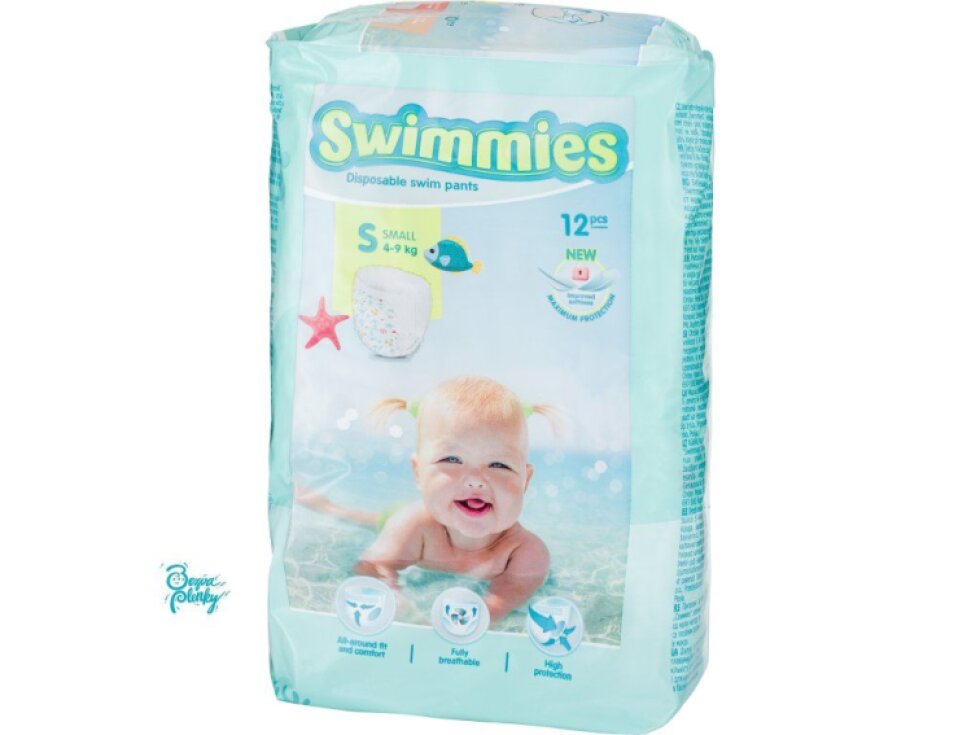 Swimmies S 4-9 kg, 12 ks