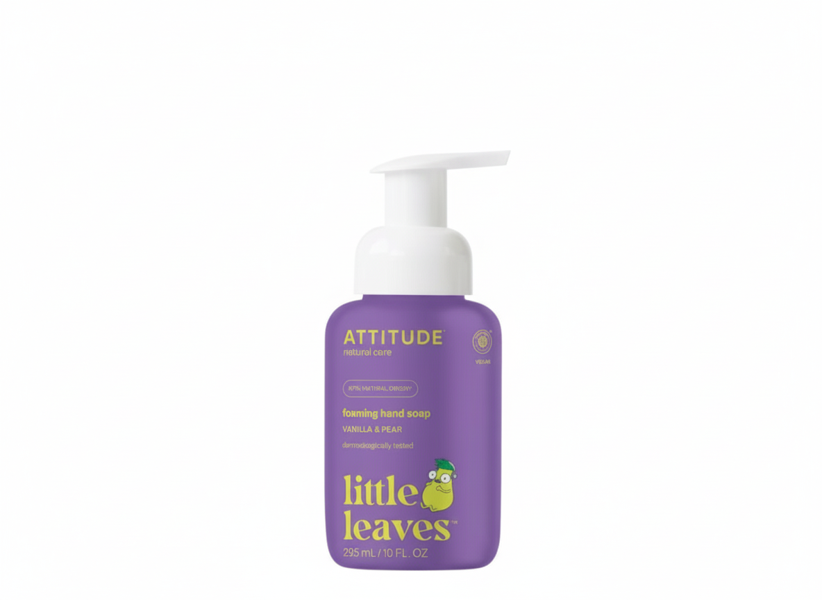 ATTITUDE Little leaves dětské pěnivé mýdlo 295 ml - vanilka a hruška