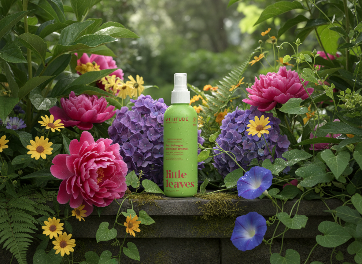 ATTITUDE Little leaves Dětský Sprej na Rozčesávání - Meloun a Kokos 240ml