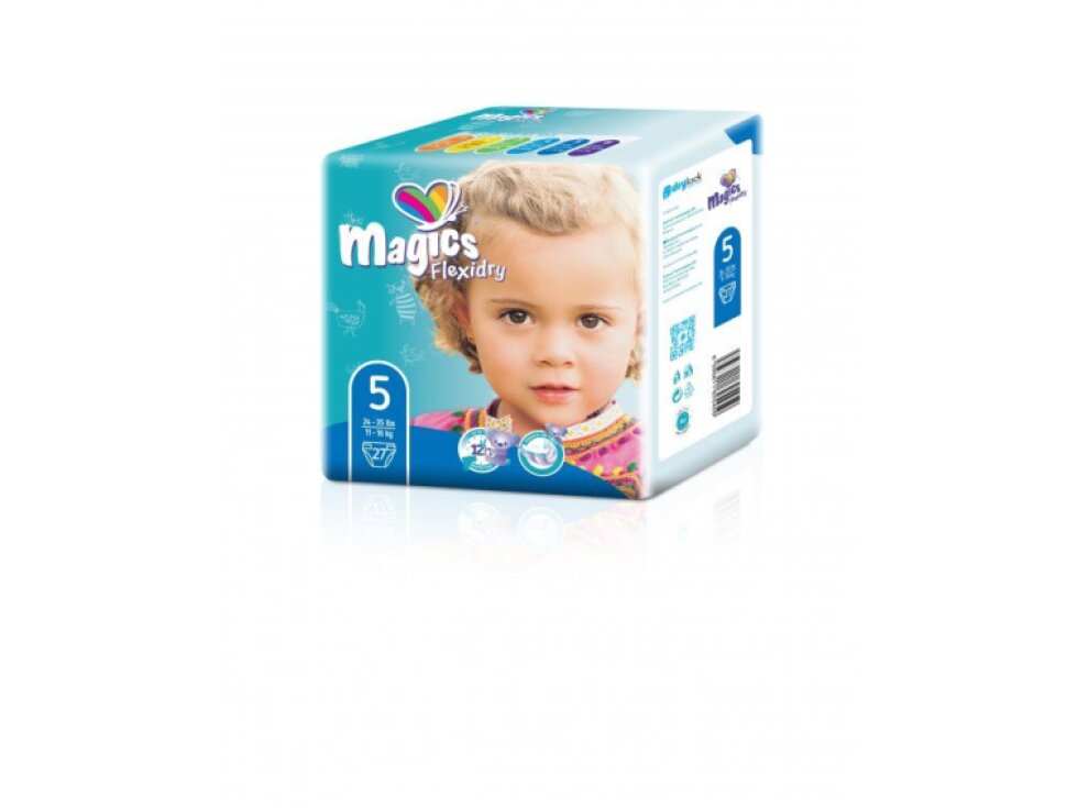 Magics Flexidry Plenky vel. 5 Junior 11-16 kg, 27 ks