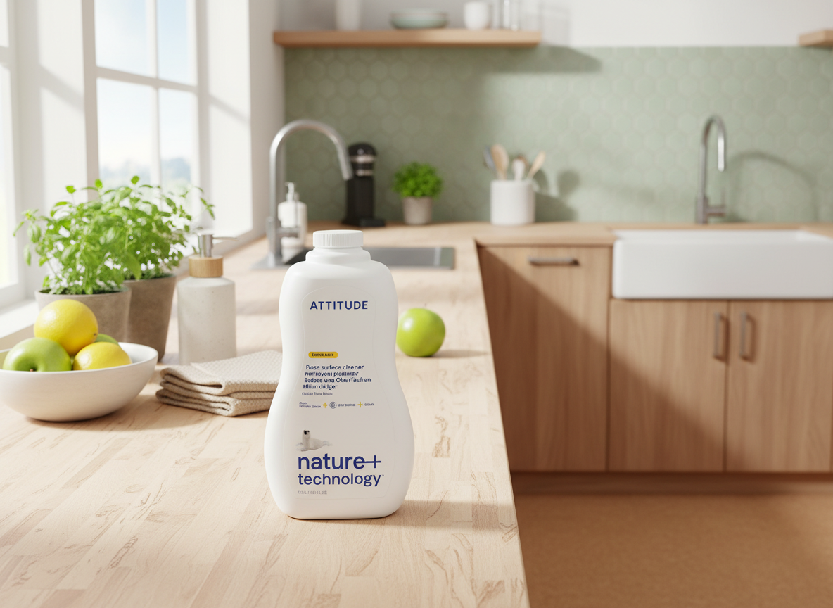 ATTITUDE Čistič na podlahy - Citronová kůra, 1040 ml, Ekologický