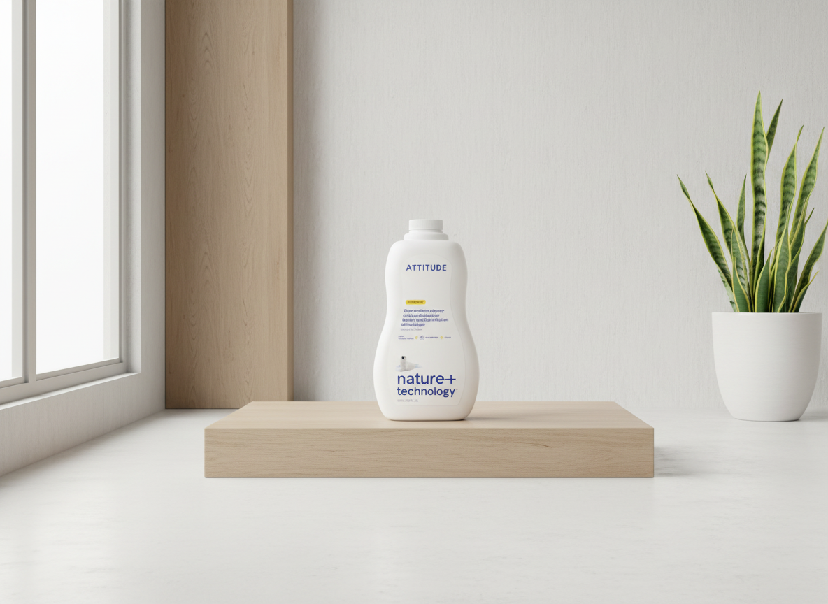 ATTITUDE Čistič na podlahy - Citronová kůra, 1040 ml, Ekologický