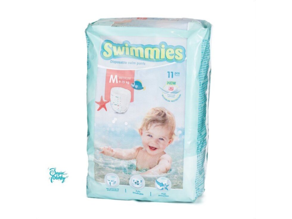 Swimmies M 9-15 kg, 11 ks