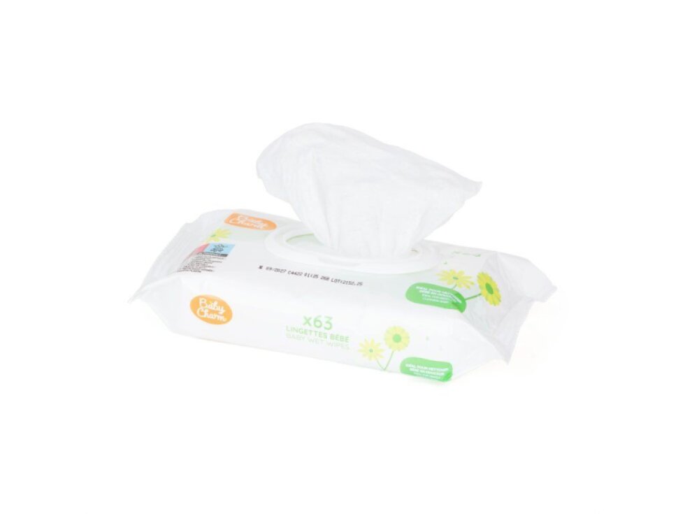 Baby Charm Vlhčené ubrousky s heřmánkem