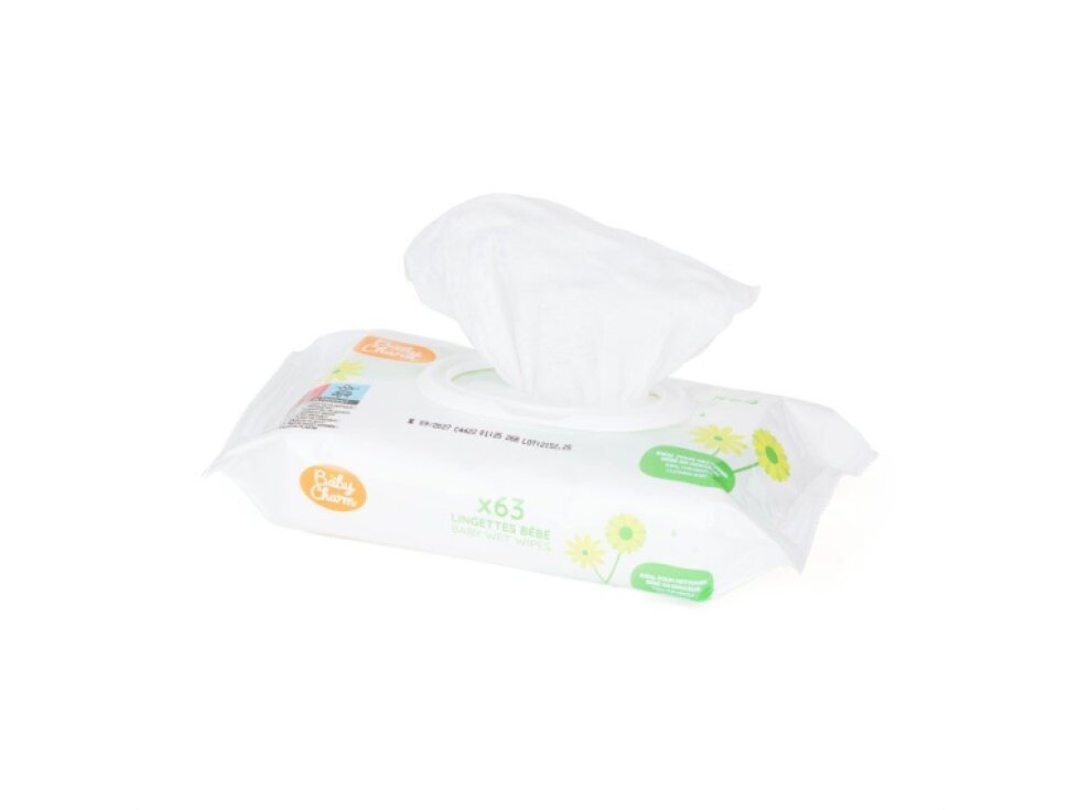 Baby Charm Vlhčené ubrousky s heřmánkem MEGAPACK 16 x 63ks