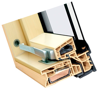 Kyvné plastové okno FAKRO PTP-V / PI U4