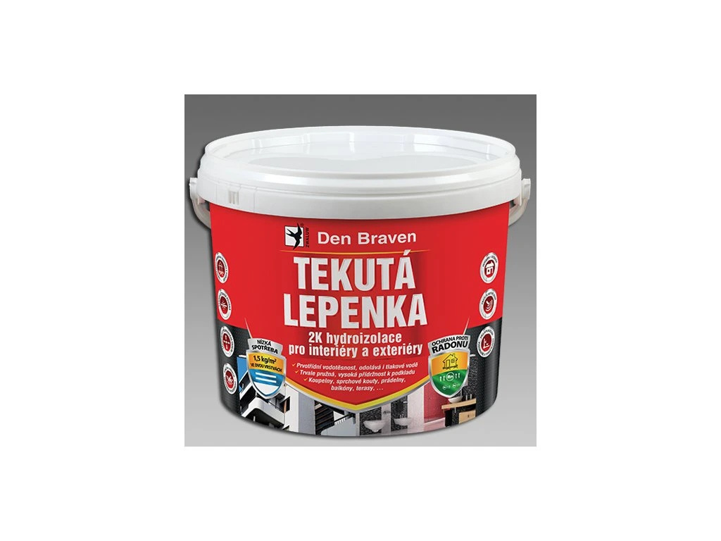 Tekutá hydroizolace a tekutá lepenka – ochrana proti vlhkosti