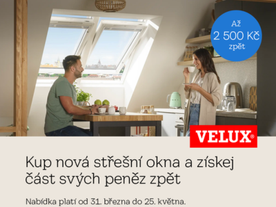 Oblíbený cashback nově na půdní schody Fakro Greenstep!