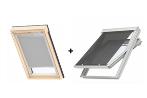 Markýza + roleta DBL balíček VELUX DOL