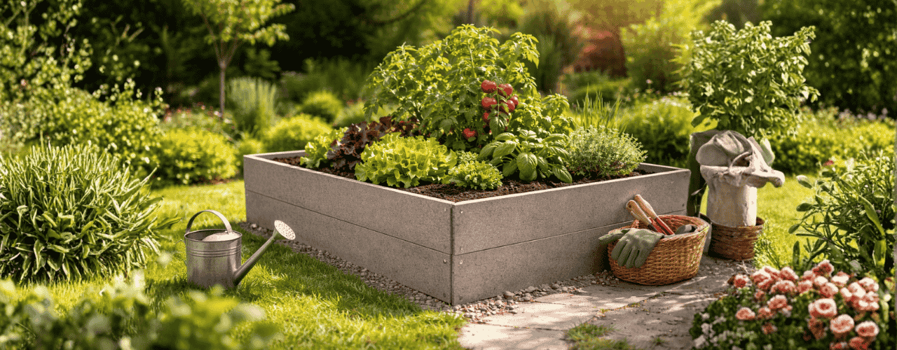 Vyvýšený záhon Milpex