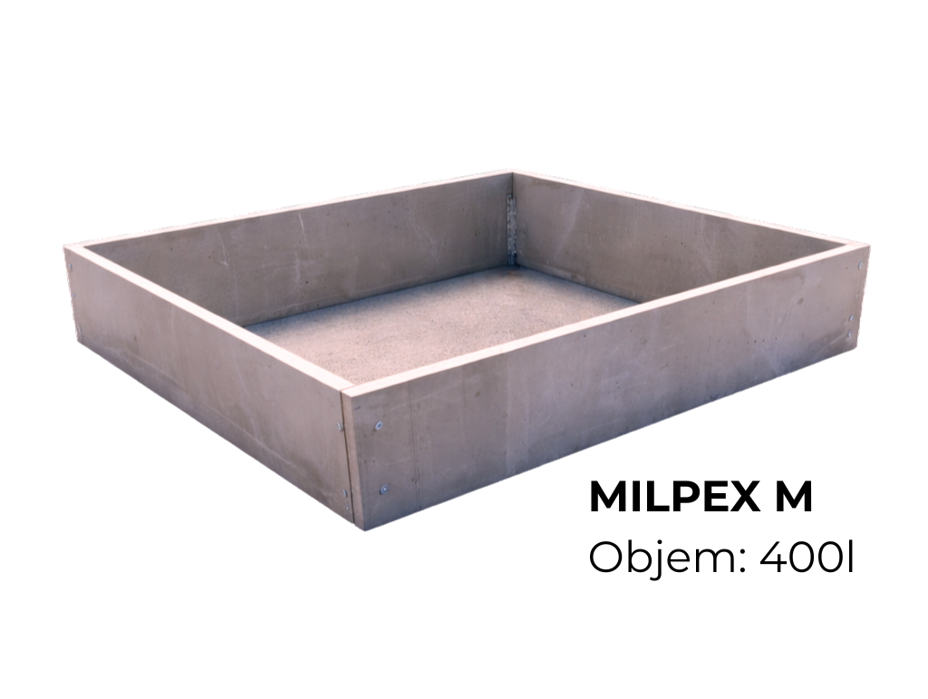 Vyvýšený záhon Milpex