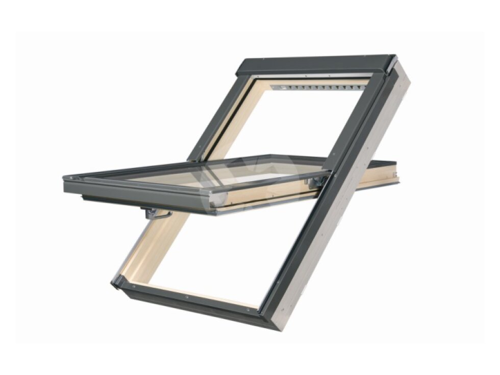 Kyvné plastové okno FAKRO PTP-V / PI U4
