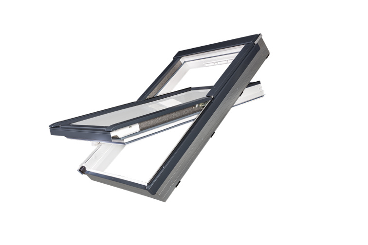 Střešní okno VELUX GLL 1061 Z dřevěné s trojsklem - detail