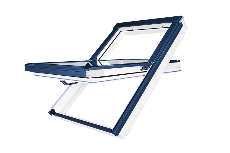 Střešní okno VELUX GLL 1061 Z dřevěné s trojsklem - detail