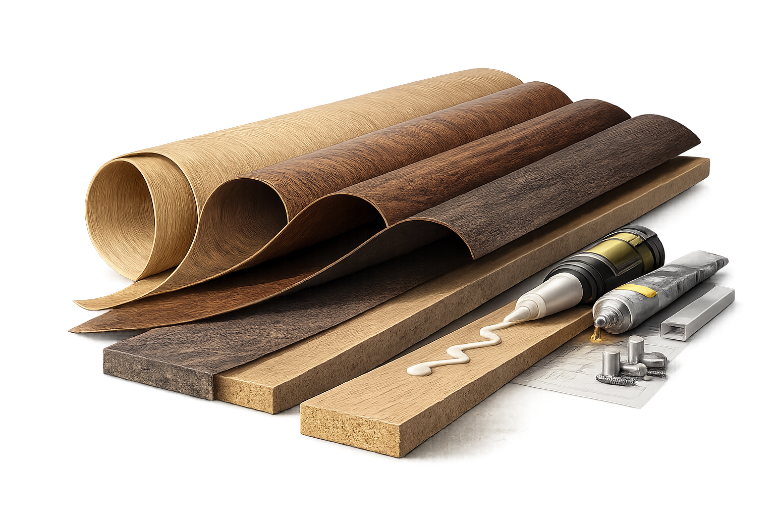 Nástěnná lamela, dekor Beton 27*12*2600