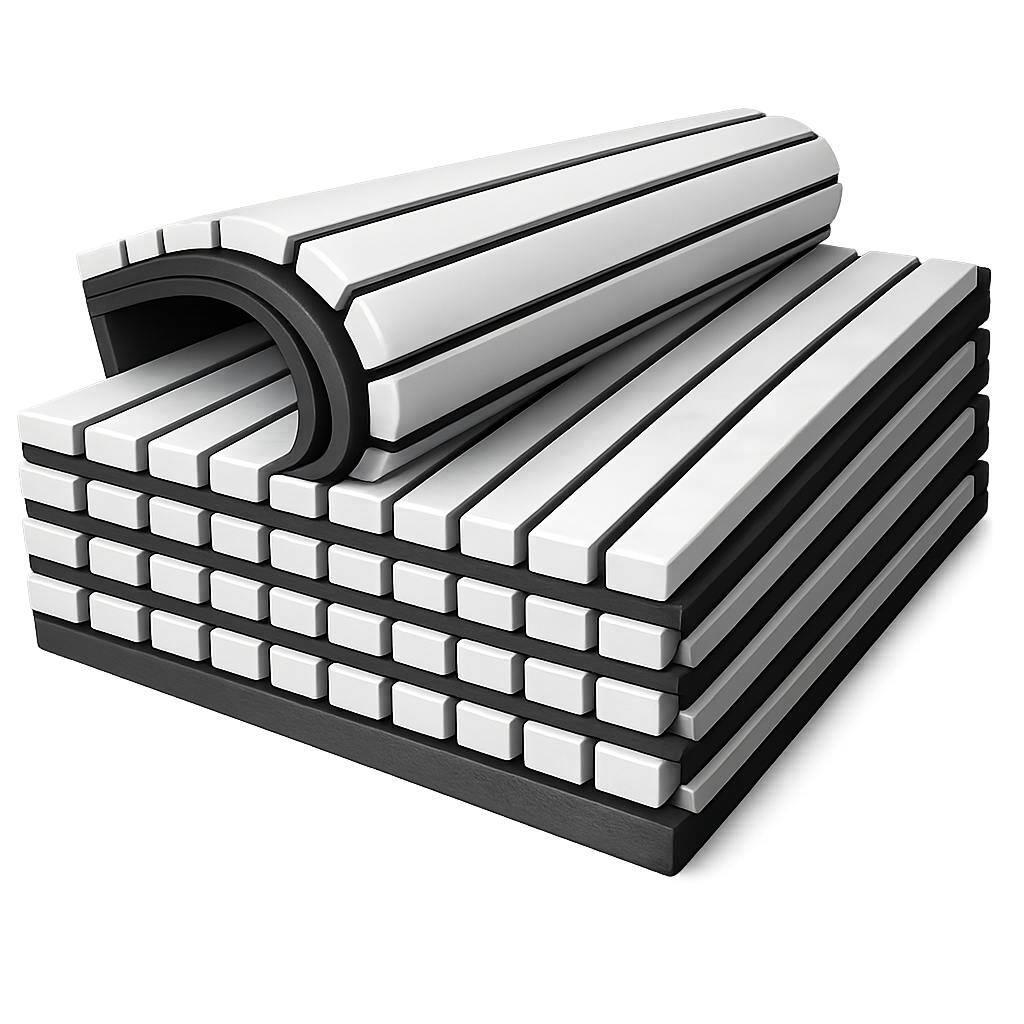 Obkladový panel na dřevěné desce, Bílá 2600*400 mm