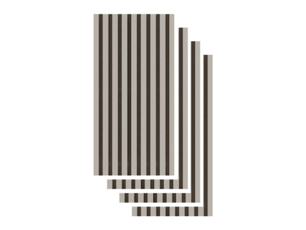 Sada 4 ks obkladových panelů, Šedá 800*400 mm