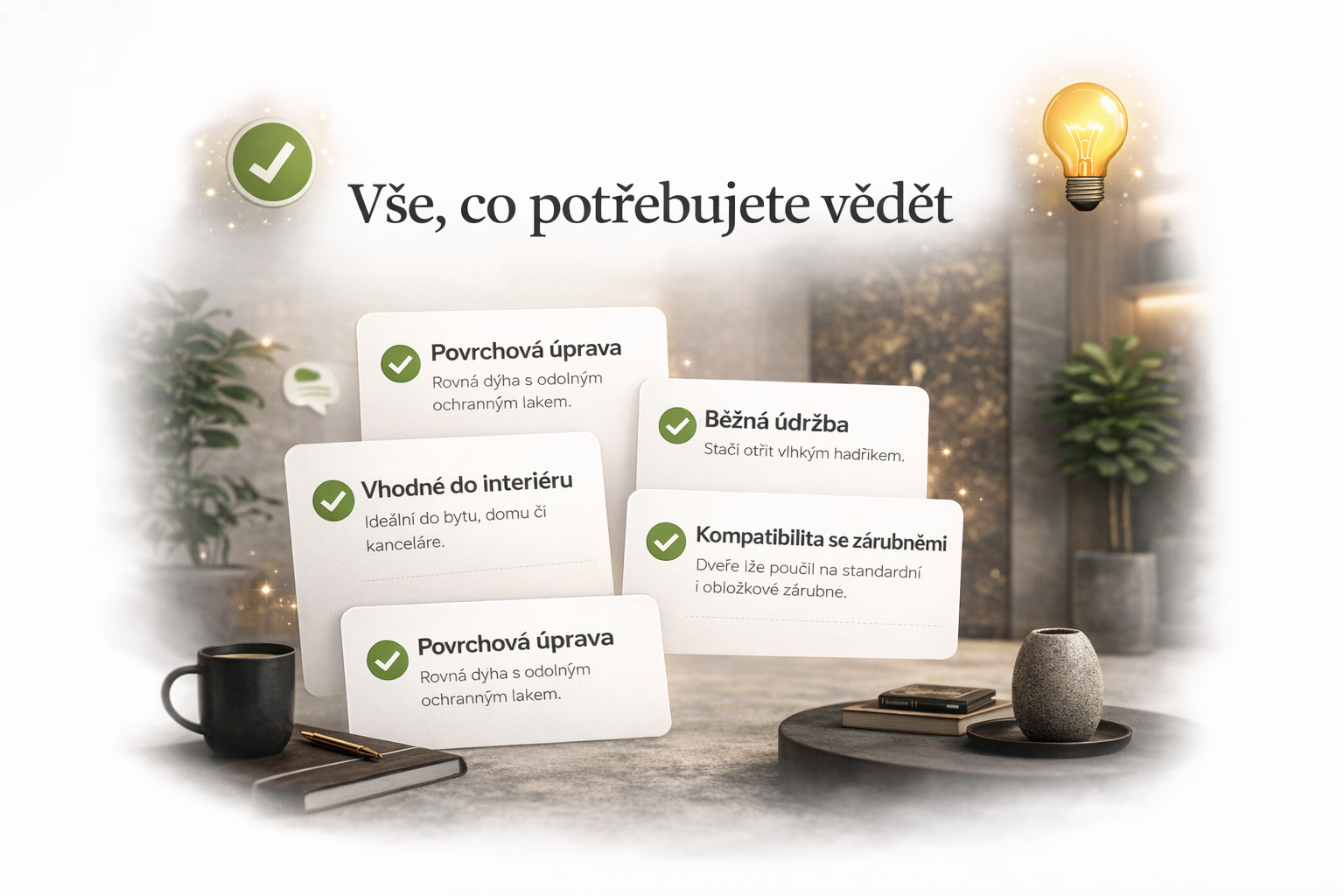 Dveře z kamenné dýhy