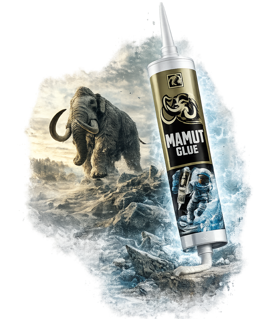 Den Braven MAMUT HIGH TACK - lepidlo, 290 ml