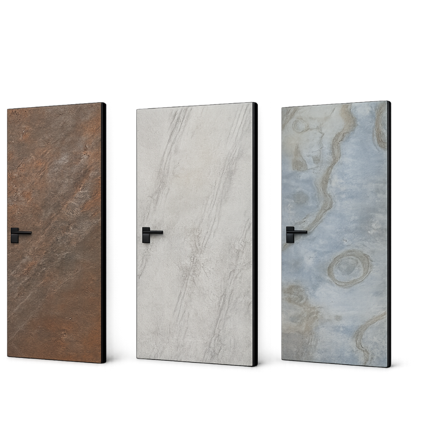 Dveře z kamenné dýhy