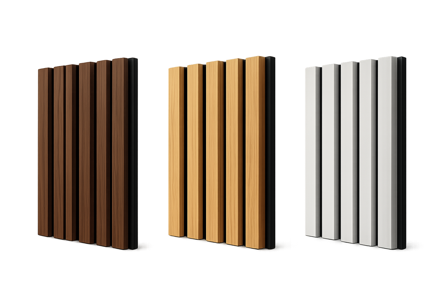 Obkladový panel, modro-bílý filc, Dub 2600*400 mm