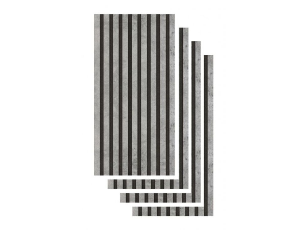Sada 4 ks obkladových panelů, Beton 800*400 mm