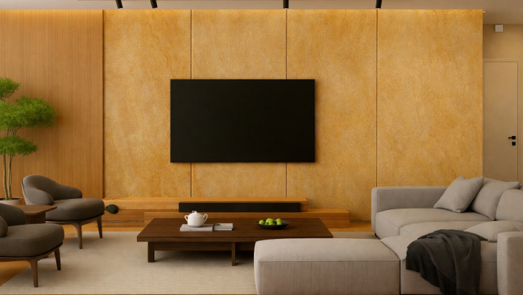 Kamenná dýha, Teakwood, 122x61 cm