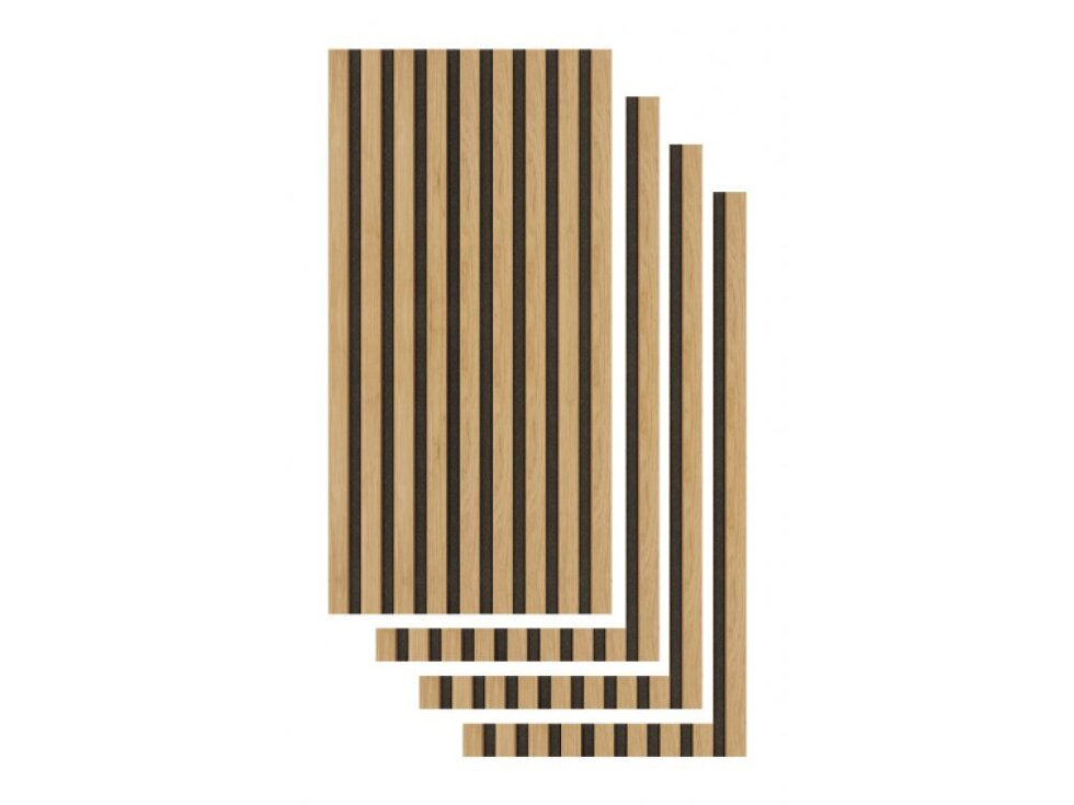Sada 4 ks obkladových panelů, Dub 800*400 mm