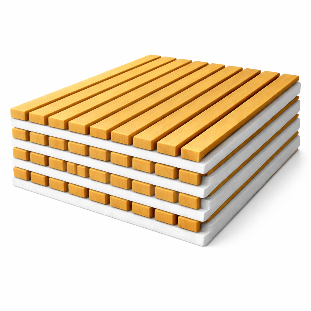 Obkladový panel na bílé desce, Dub sonoma 2600*400 mm