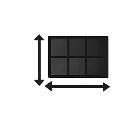 Dekorativní obklad na stěnu, dekor Ořech, Hexagon