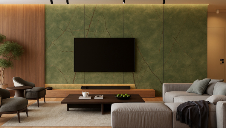 Kamenná dýha, Rain Forest 122x61 cm