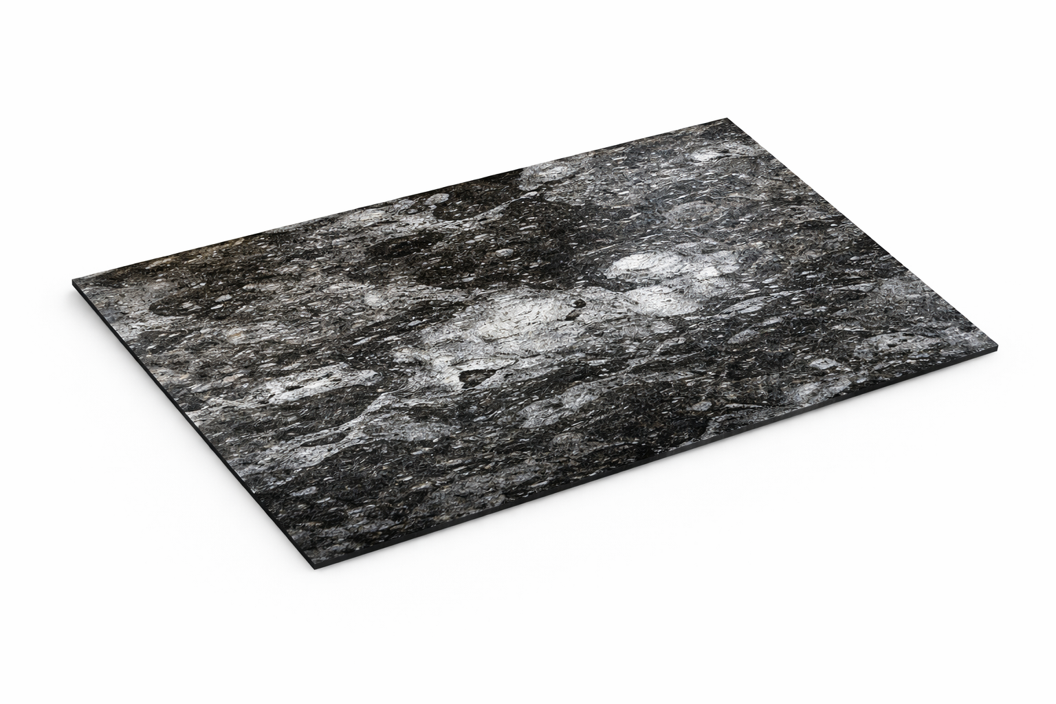 Kamenná dýha, Silver Grey Black, 122x61 cm