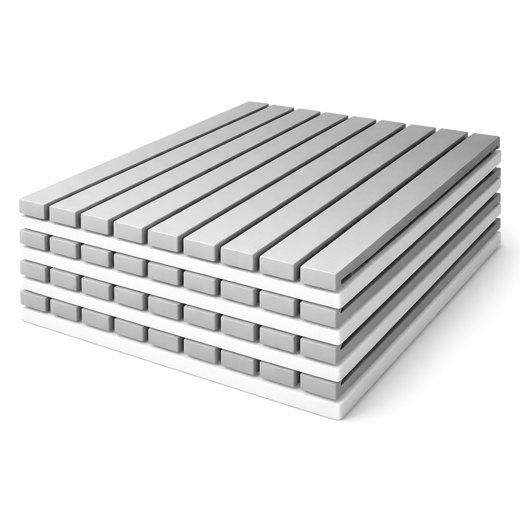 Obkladový panel na bílé desce, Beton 2600*400 mm