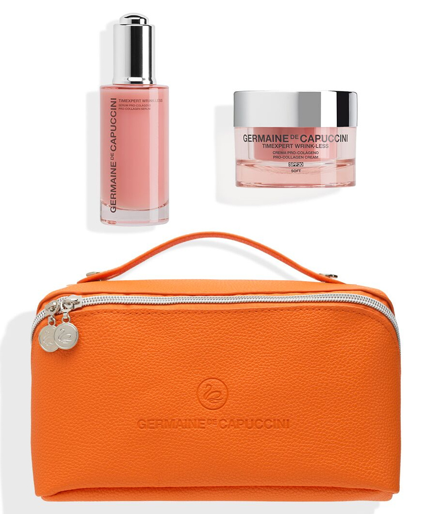 Germaine de Capuccini Timexpert Wrink Less SOFT Set - denní krém SPF30 50 ml + sérum proti vráskám 50 ml
