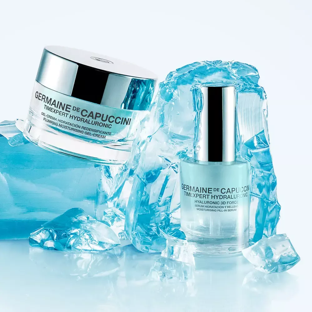 Germaine de Capuccini Timexpert Hydraluronic Rich Set - hydratační krém proti vráskám pro suchou pleť 50 ml + pleťové sérum 30 ml