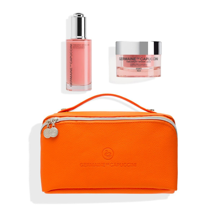 Germaine de Capuccini Timexpert Wrink Less RICH Set - denní krém SPF30 50 ml + sérum proti vráskám 50 ml