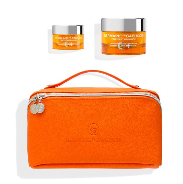 Germaine de Capuccini Timexpert Radiance C+ Set – rozjasňující pleťový krém 50 ml + rozjasňující antioxidační krém na oční okolí 15 ml