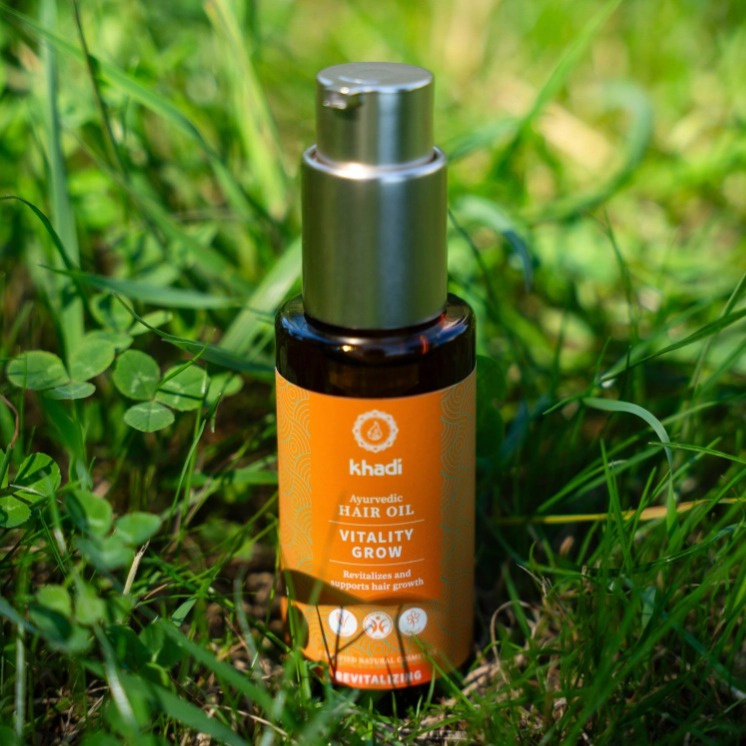 Khadi Hair Oil Vitality Grow - vlasový olej stimulující růst vlasů 50 ml