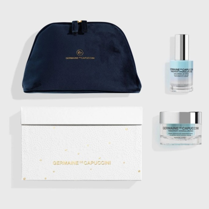 Germaine de Capuccini Timexpert Hydraluronic Rich Set - hydratační krém proti vráskám pro suchou pleť 50 ml + pleťové sérum 30 ml