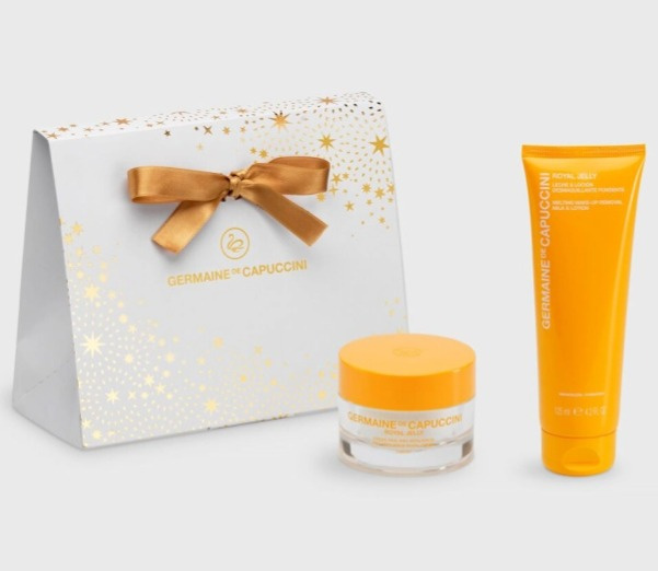 Germaine de Capuccini Royal Jelly Extreme Set – krém pro suchou až velmi suchou pleť 50 ml + odličovací mléko a lotion 125 ml
