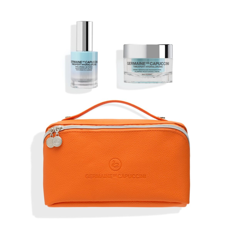 Germaine de Capuccini Timexpert Hydraluronic Rich Set - hydratační krém proti vráskám pro suchou pleť 50 ml + pleťové sérum 30 ml