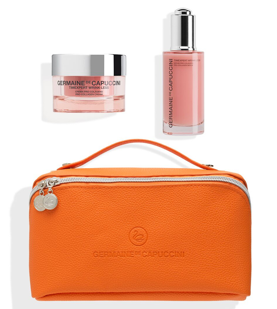 Germaine de Capuccini Timexpert Wrink Less Set - kolagenový krém 50 ml + sérum proti vráskám 50 ml