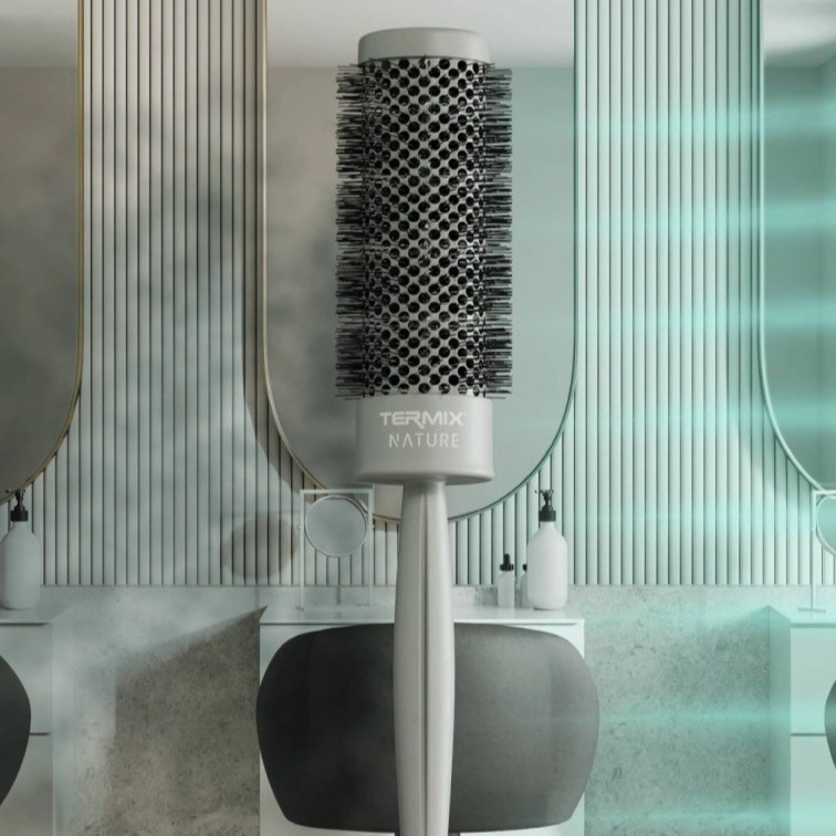 Termix Nature Round Hair Brush - kartáč pro lesk vlasů