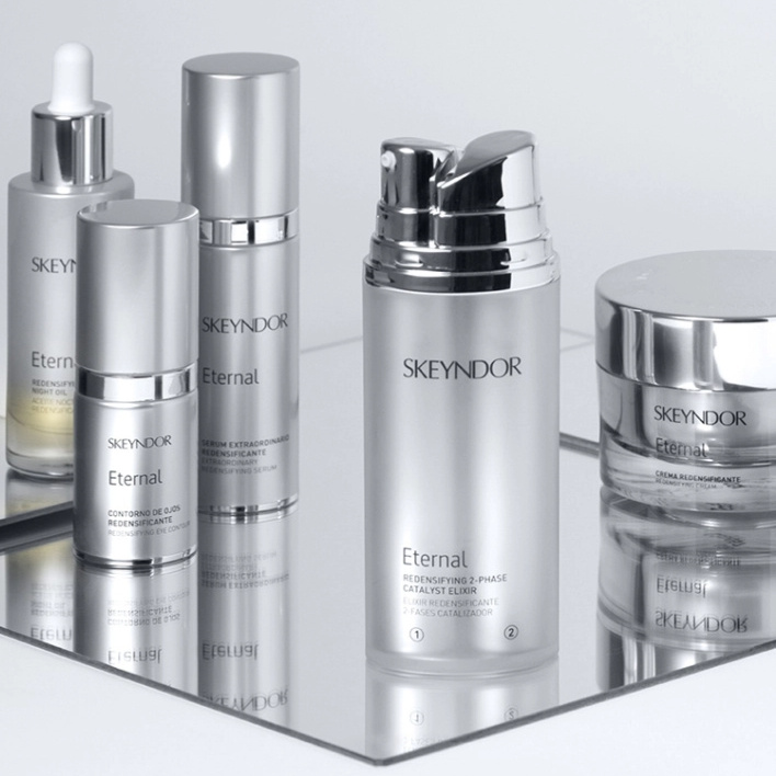 Skeyndor Eternal Set - krém proti vráskám pro suchou až velmi suchou pleť 50 ml + oční krém 15 ml + pleťový elixír 2x5 ml